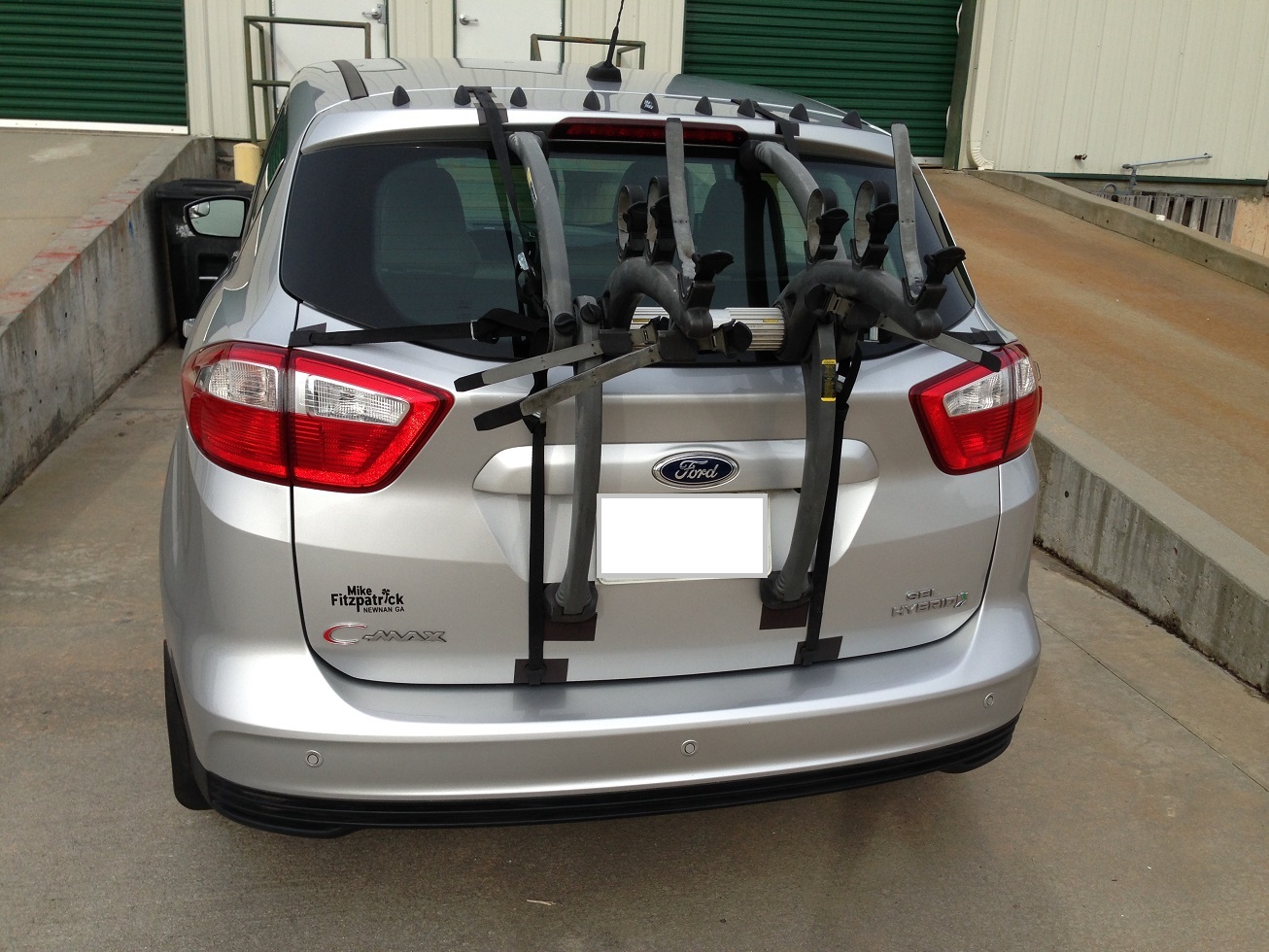 Ford c max store bike rack