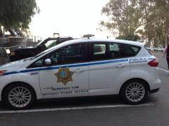 C-Max police car at UC Lab