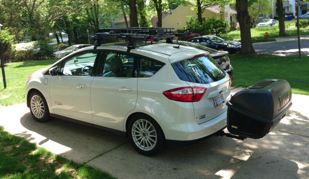Roof Rack Sportrack Or Other Brand Cargo Hauling Roof Racks Towing Ford C Max Hybrid Forum